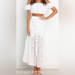 White Skirt by Petal & Pup